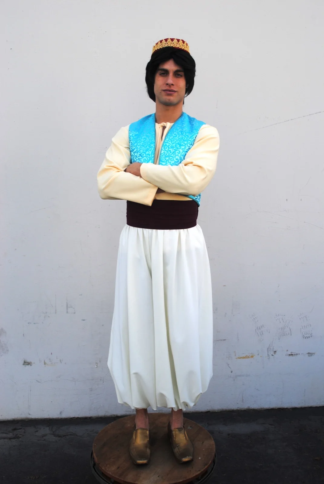 Arabian Prince party character in Los Angeles