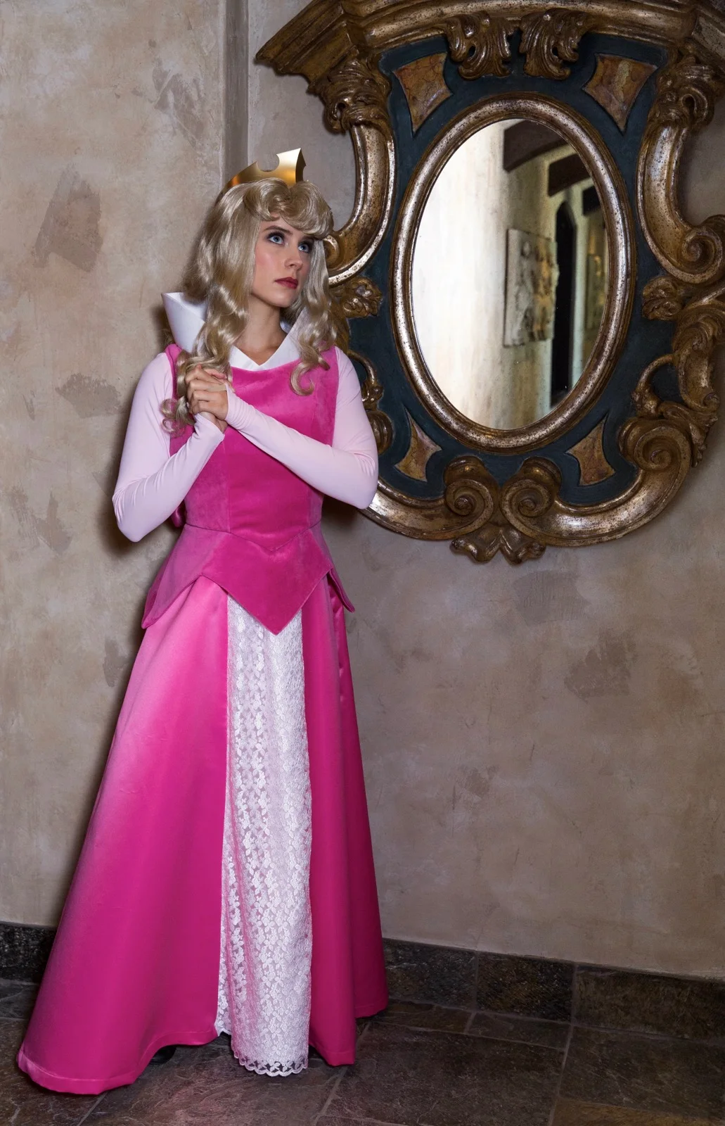 Sleeping Beauty party character in Los Angeles