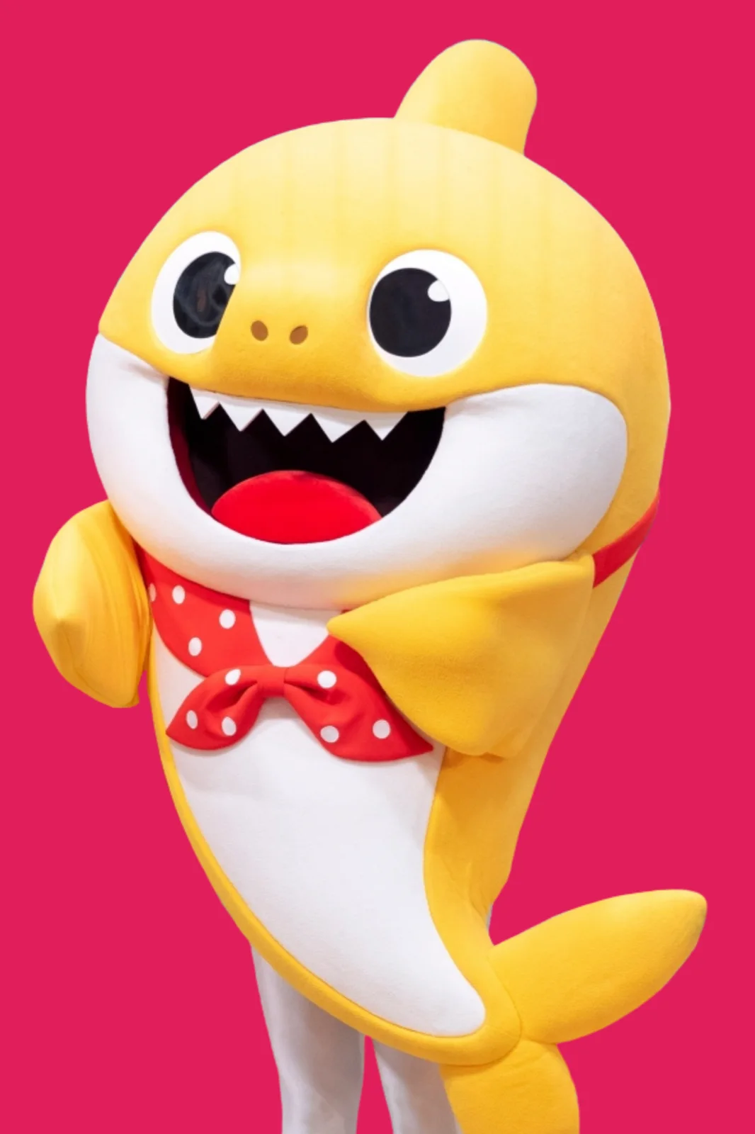 Singing Shark party character in Los Angeles