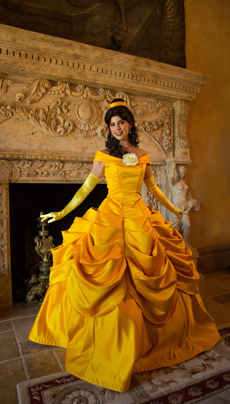 Bookish Princess party character in Los Angeles