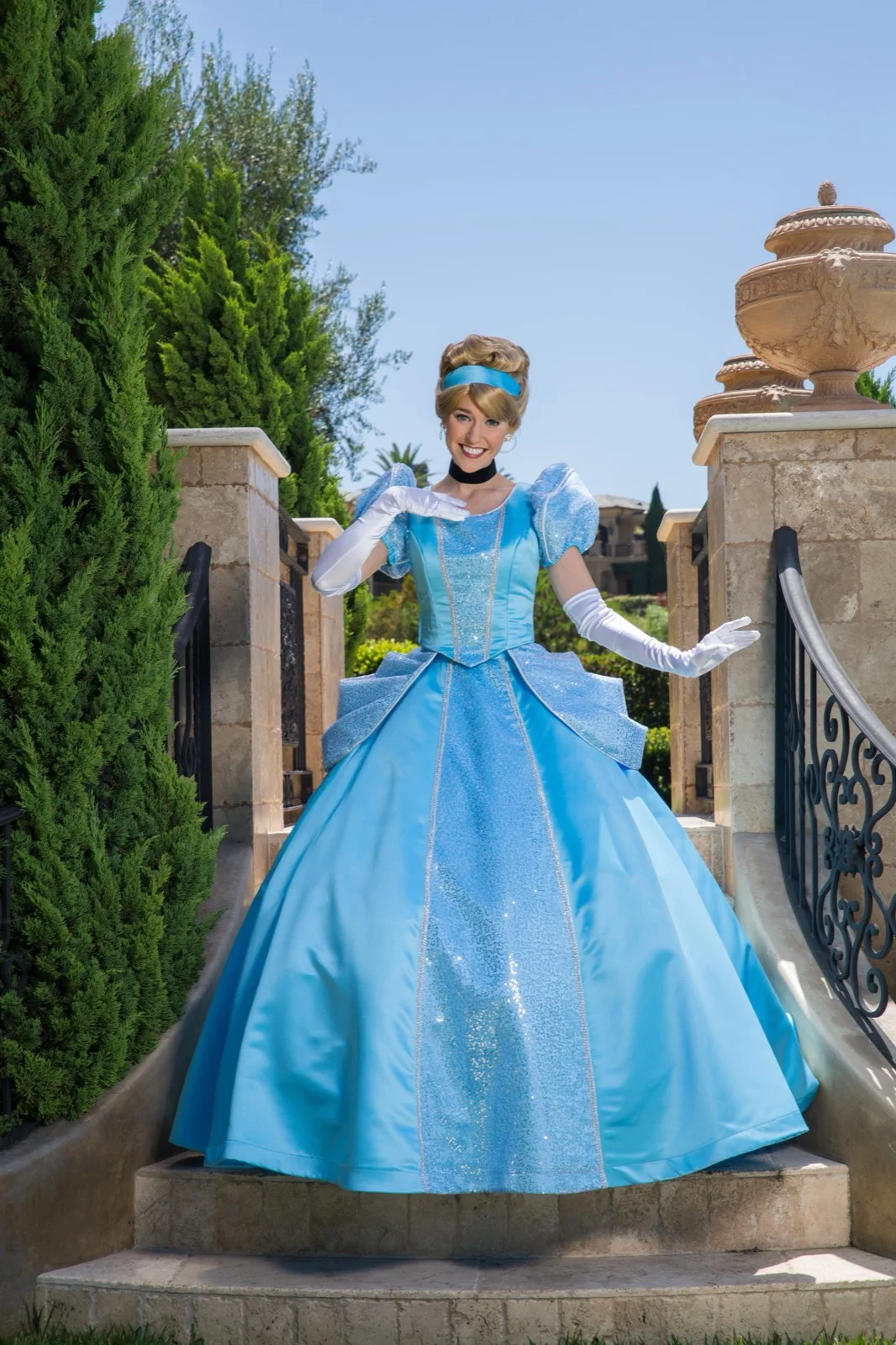 Glass Slipper Princess party character in Los Angeles