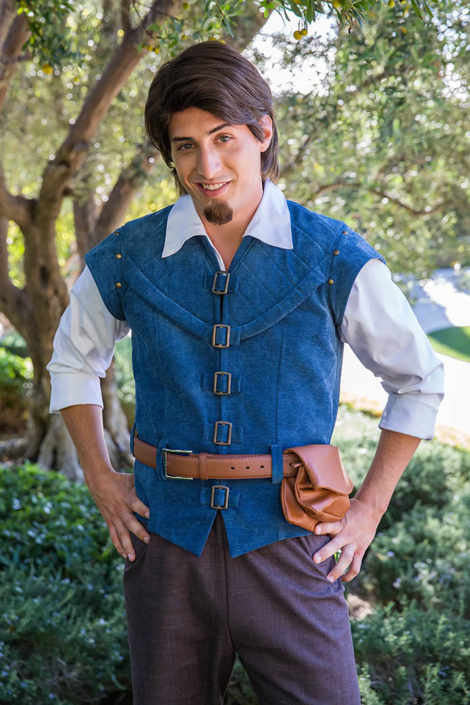 Charming Rogue party character in Los Angeles