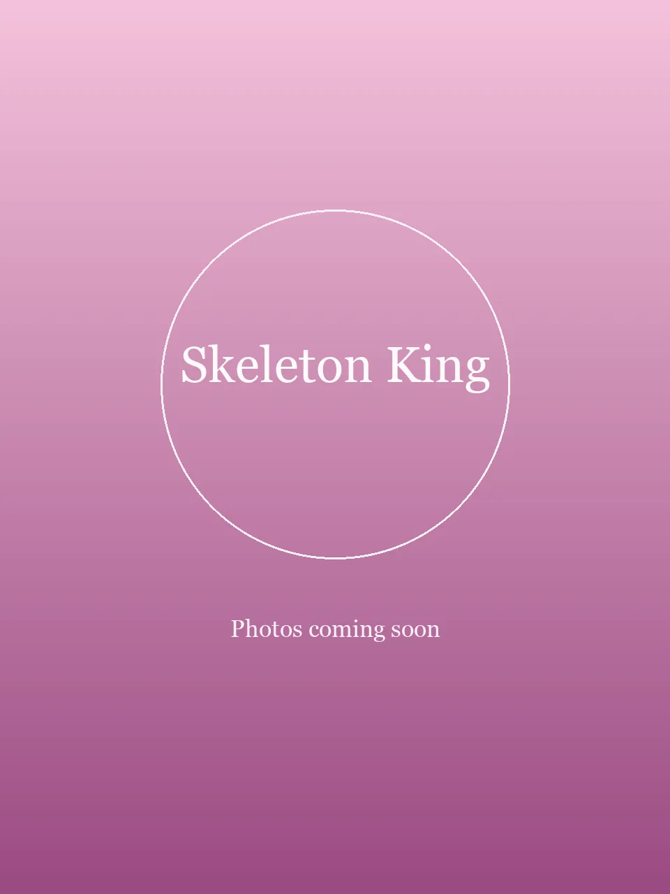 Skeleton King party character in Los Angeles