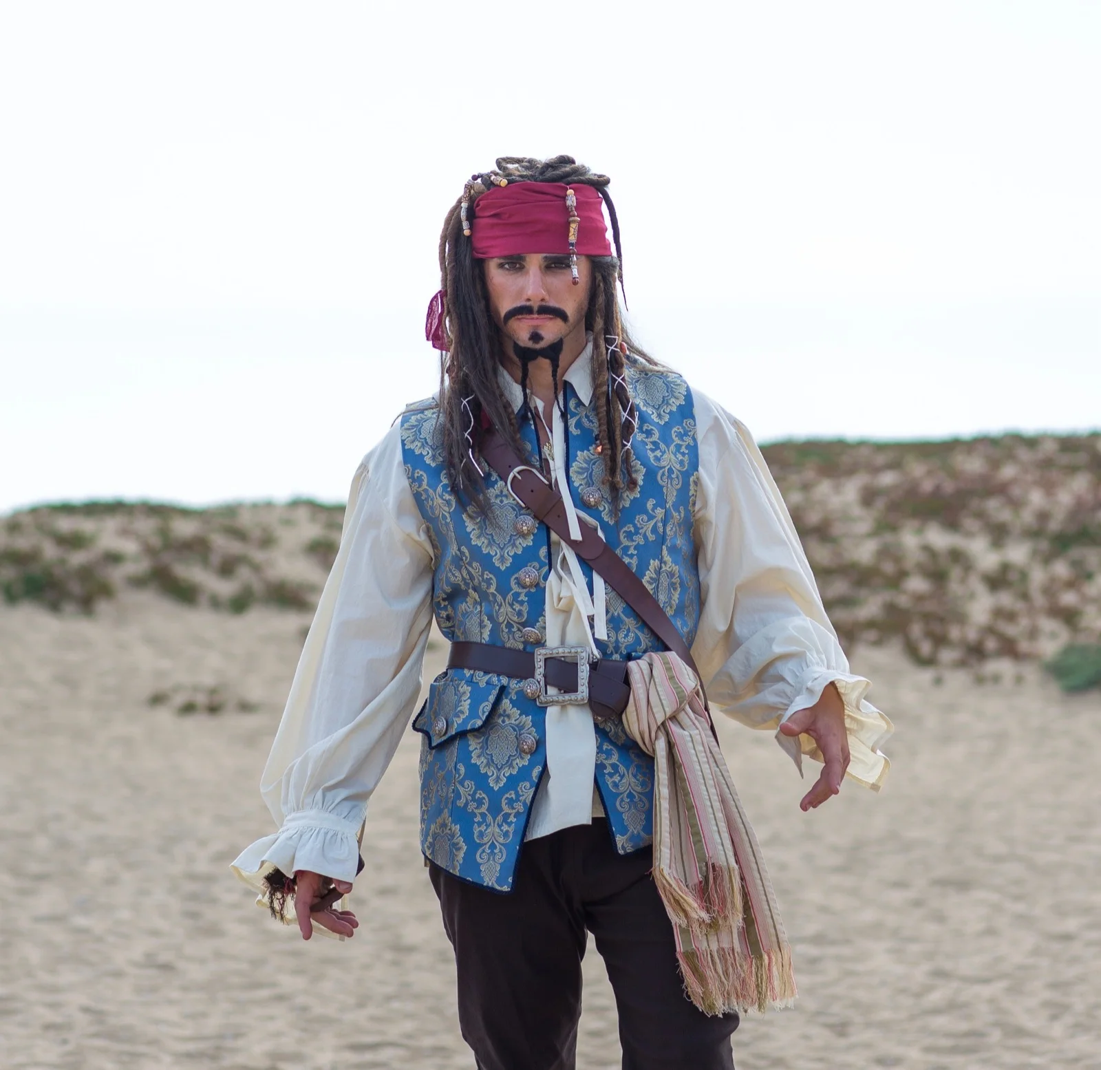 Pirate party character in Los Angeles
