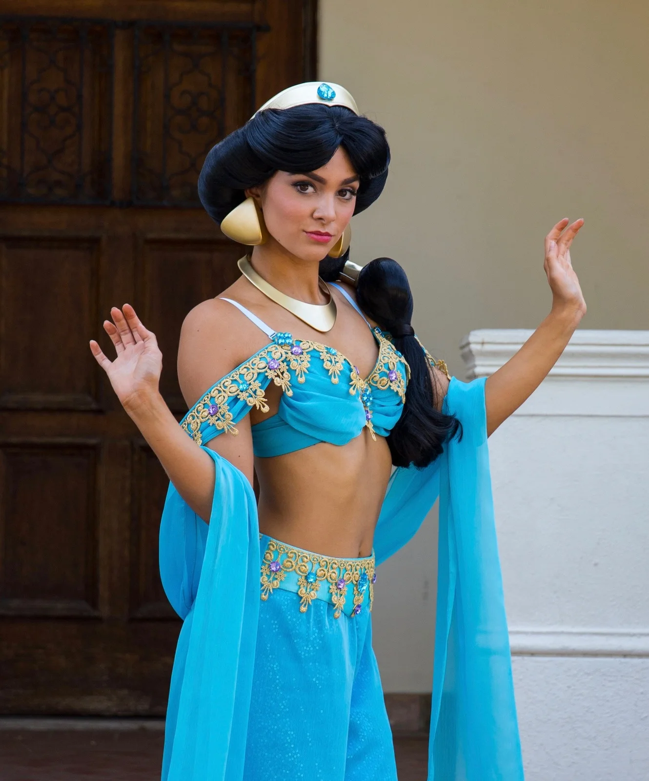 Arabian Princess party character in Los Angeles