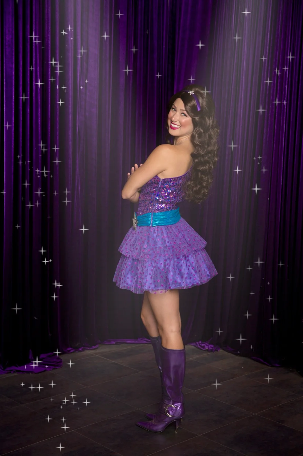 Pop Star Princess party character in Los Angeles
