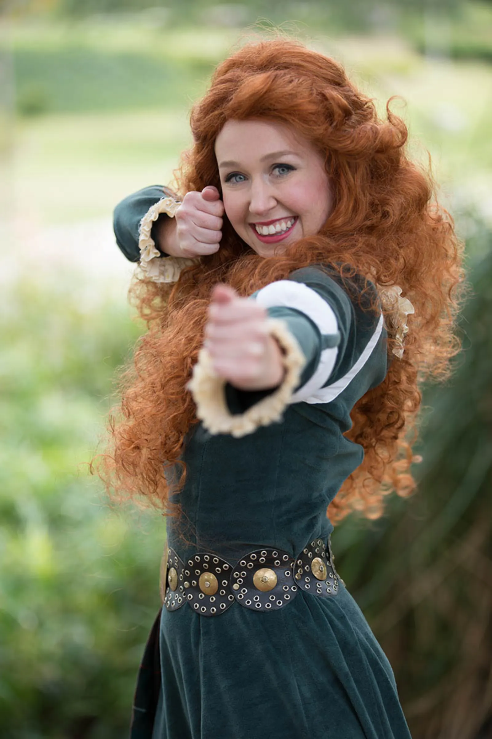 Scottish Princess party character in Los Angeles