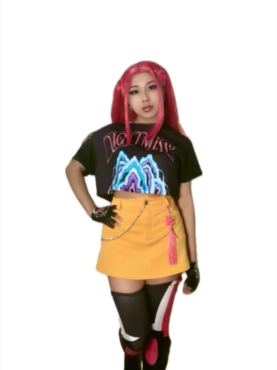 K-Pop Warrior party character in Los Angeles