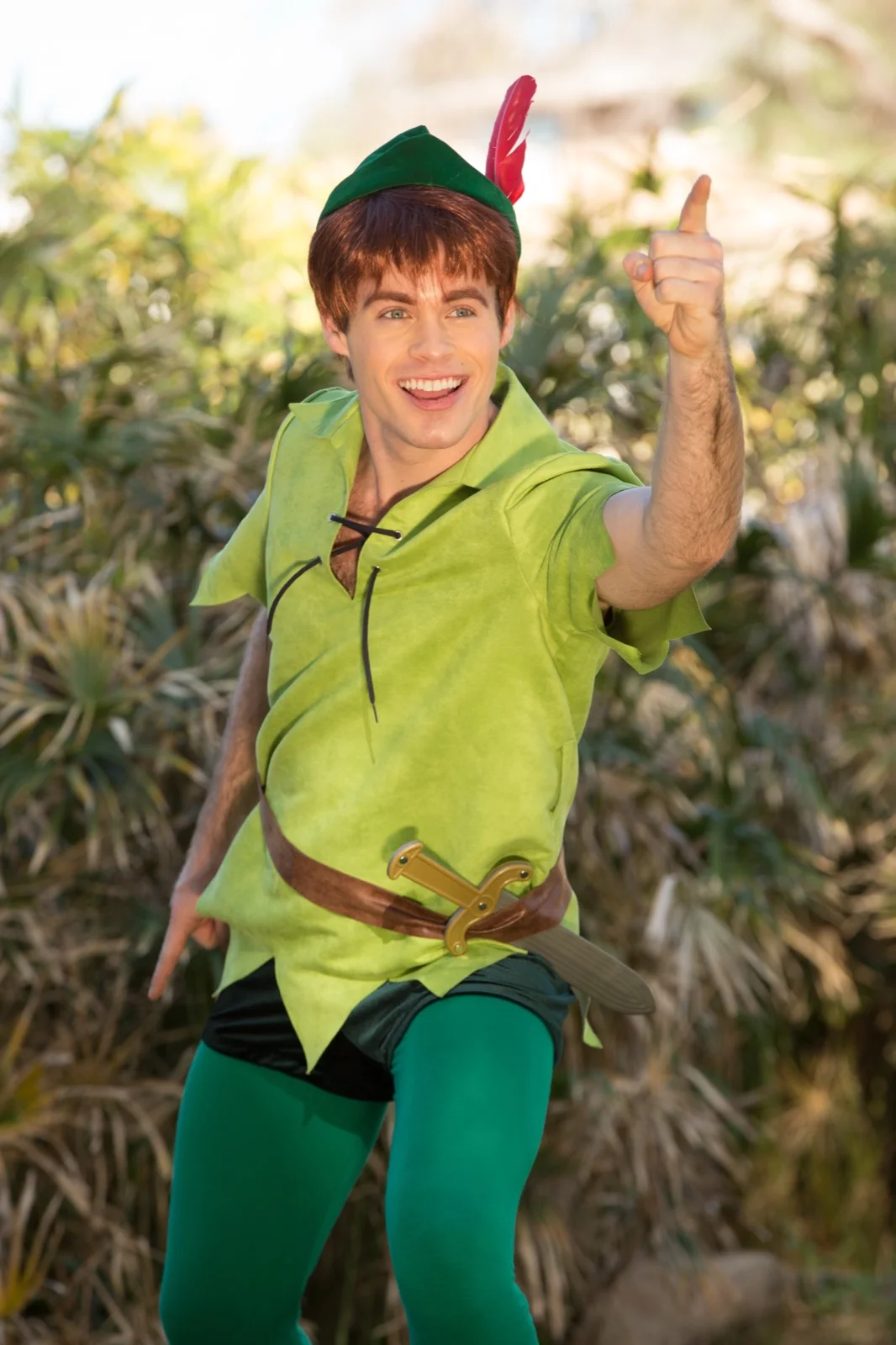 Neverland Boy party character in Los Angeles