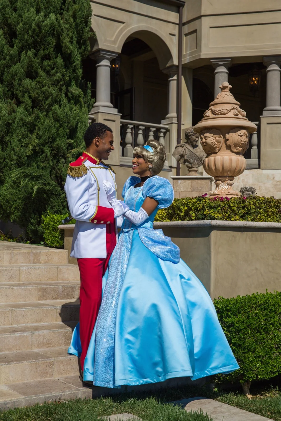 Prince Charming party character in Los Angeles