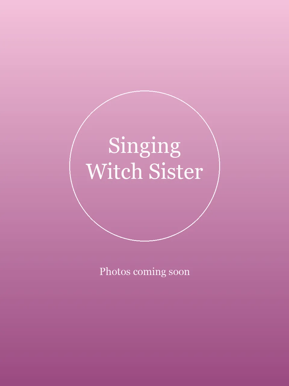 Singing Witch Sister party character photo 1