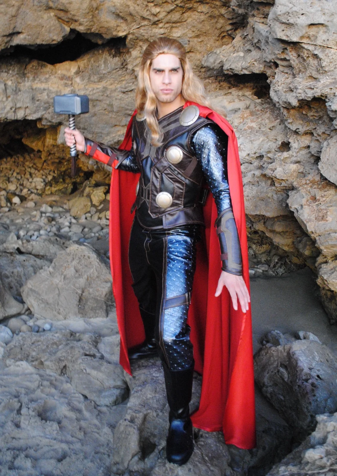 Thunder Hero party character in Los Angeles