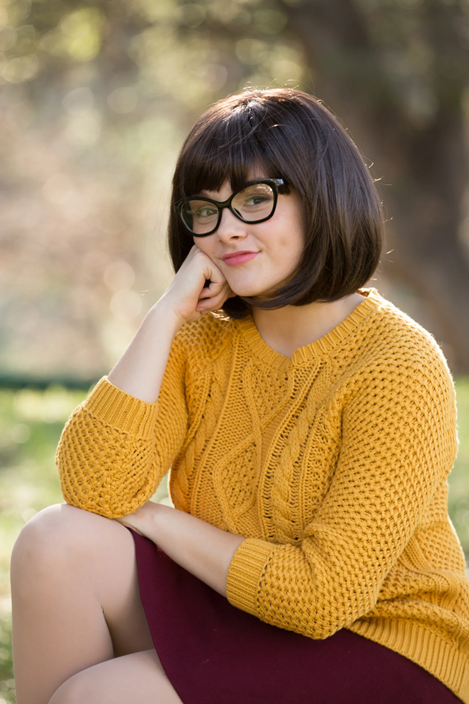 Brainy Sleuth party character in Los Angeles