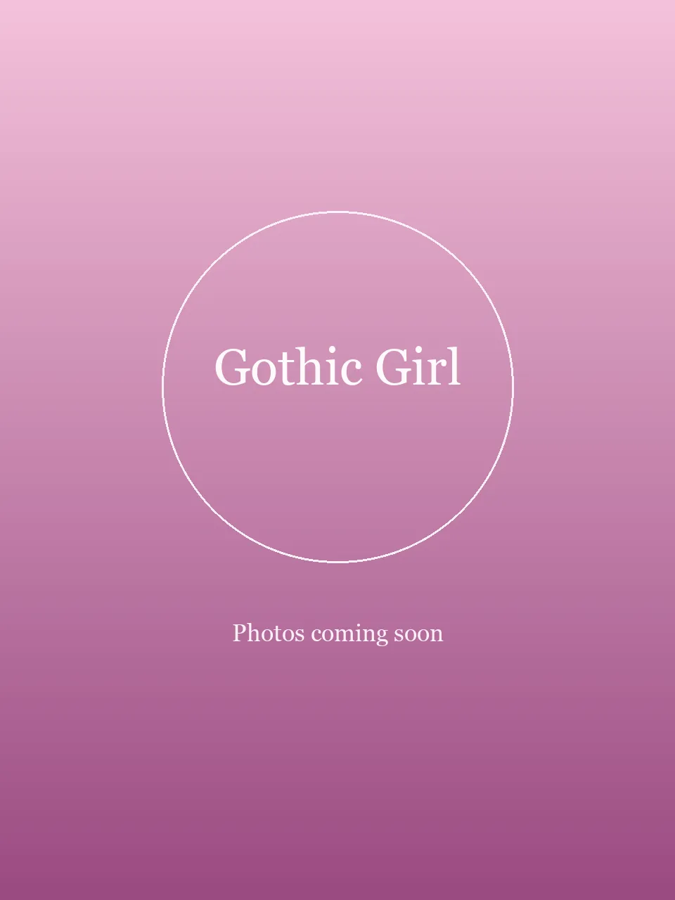 Gothic Girl party character in Los Angeles