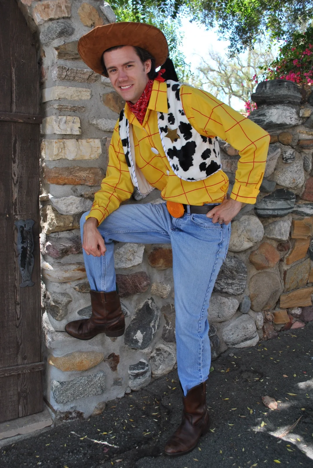 Cow Boy party character in Los Angeles